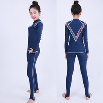 Factory products Drift suit Womens quick-drying split wetsuit Water sports sunscreen swimsuit Surf jellyfish suit