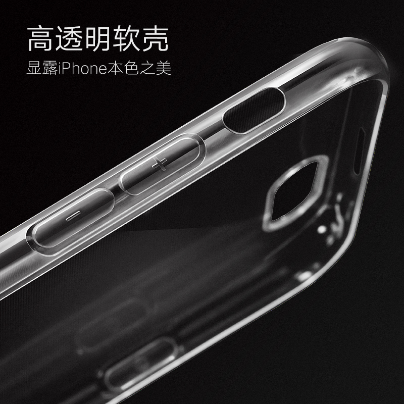 EK超薄透明iphone6s plus手机壳硅胶苹果6边框软壳5.5寸手机套产品展示图3