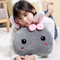 Warm baby charging cute plush rechargeable hand warmer cartoon hot water bag charging cute girl electric warm treasure