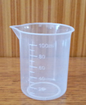 Plastic straw dropper disposable syringe plastic measuring cup with graduated crystal glue special measuring tool