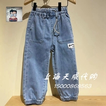 F2HAC1350 mini peace Taiping bird boy dress girl 2022 spring new casual jeans 429