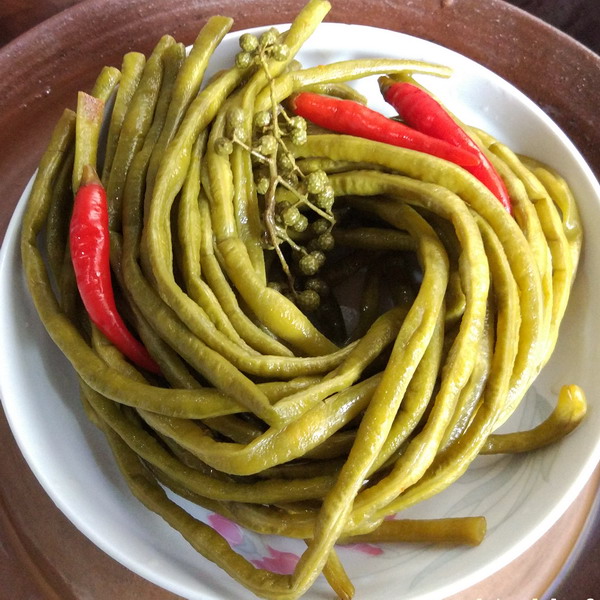 四川农家自制老坛泡菜泡豇豆酸豆角炒肉末麻辣大头菜5份包邮