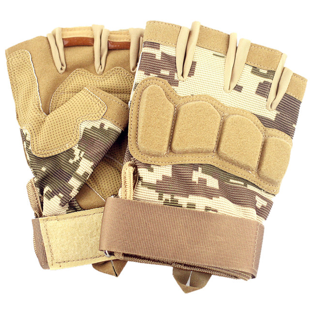 Special forces army fan male half finger sports fitness half gloves outdoor riding non-slip wear-resistant tactical gloves Special forces army fan male half finger sports fitness half gloves outdoor riding non-slip wear-resistant tactical gloves
