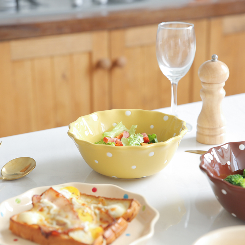 Sichuan island house pop series ceramic plate rice bowls porringer salad bowls sauce bowl cups PZ - 128