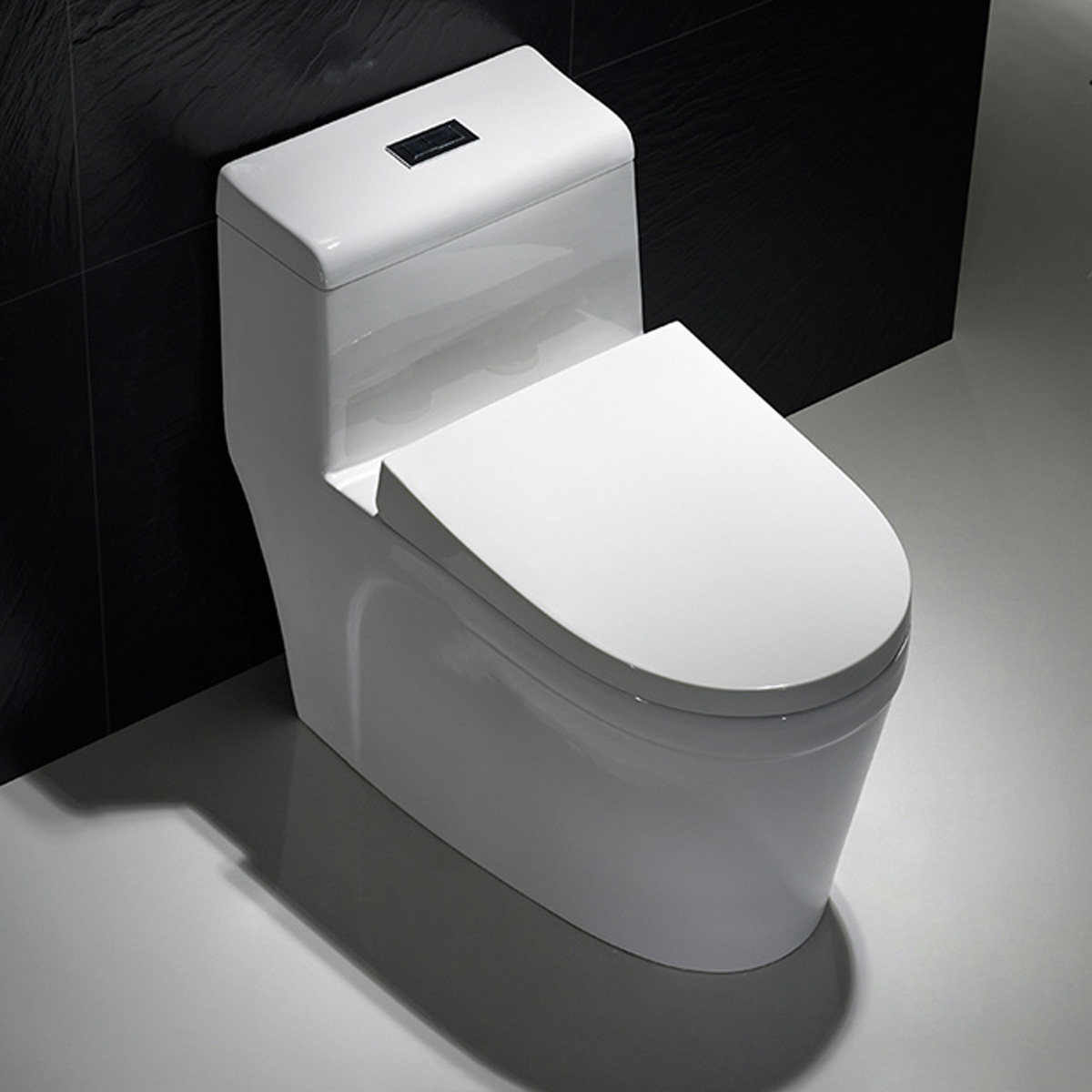 马可波罗连体座便 虹吸式式坐便器一体式马桶节水静音马桶 5866