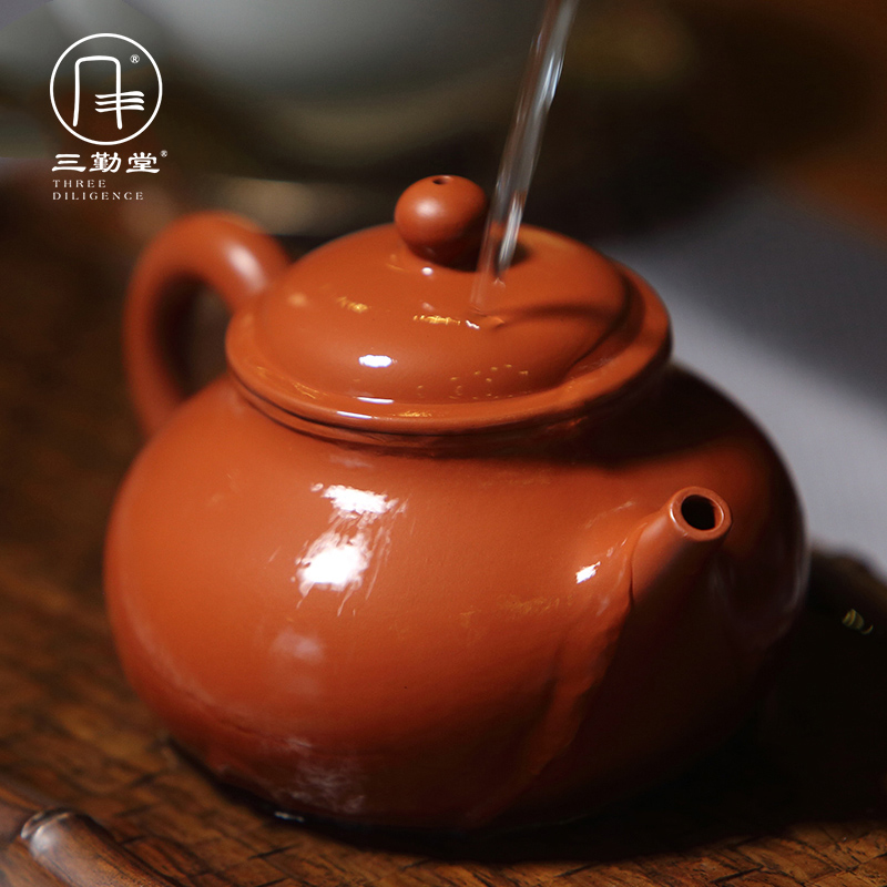 Three frequently masters are it yixing teapot kung fu tea set manually # ore S26053 dahongpao clay pot