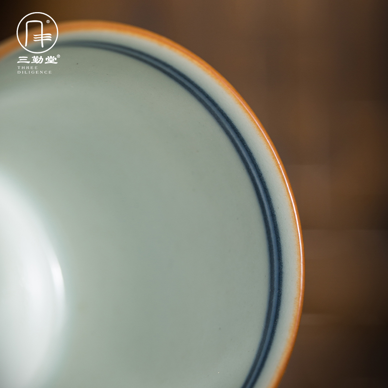 Three frequently hall teacups hand - made the master of the blue and white porcelain cup single CPU jingdezhen ceramic kung fu tea pu - erh tea sample tea cup