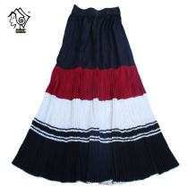 Cool Mountain Yi Costume Skirt Plexigu Dress Retro Cotton Numb Dark Red Folk Traditional Dress Woman Dress Half Body Long Dress