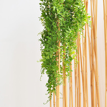 Nine Thoughts Simulation Chanlan Plant Home Commercial Soft Dress Bionic Green Landscape Vines Fake Green Plant decoration F634