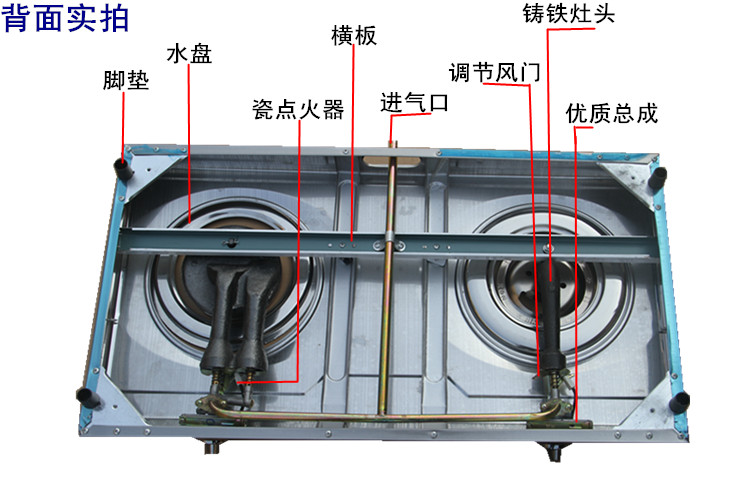 煤气灶底部结构详解图图片