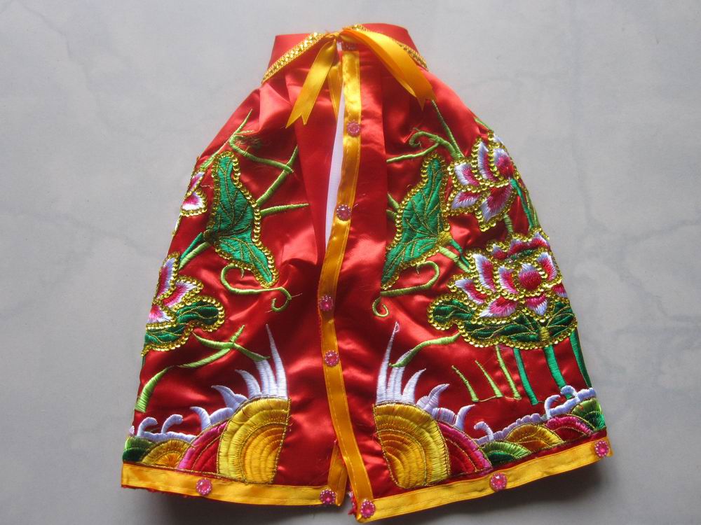 绣品佛像披风 佛衣服 神像衣服 精致菩萨披风 观音衣服 37cm