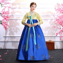 Korean traditional court costume sequins big dress Hanbok female Korean national costume dance performance suit