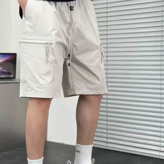 New summer style men's workwear large pocket trendy shorts fashionable loose versatile breathable simple casual five-point pants
New summer style men's workwear large pocket trendy shorts fashionable loose versatile breathable simple casual five-point pants
