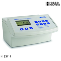 High precision turbidity residual chlorine total chlorine analyzer detector in Hana HI83414 Italy