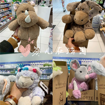 French Natural Lavender core Microwave oven heating Plush toy Lavender doll warm baby