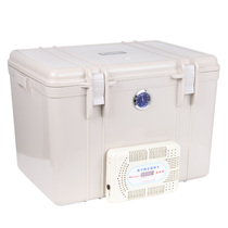 Wandefu moisture-proof box DB-3828U with humidity meter Large moisture-absorbing card Wandefu drying box Dehumidification mildew-proof SLR camera lens stamps tea jewelry medicine Universal durable drop-proof