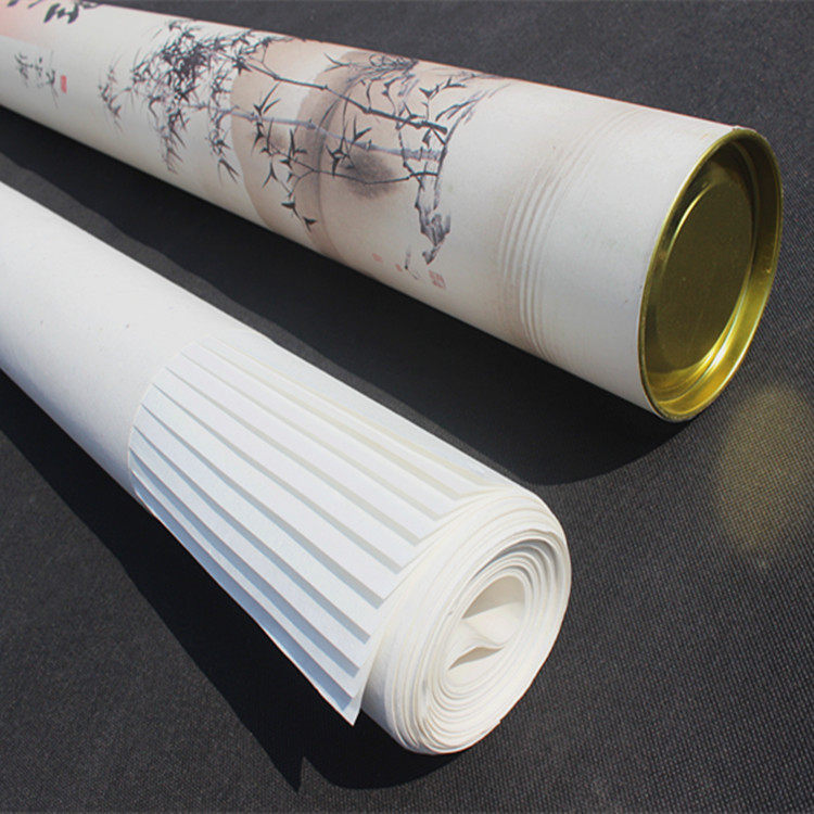 一丈六一丈八二丈二丈四三丈特种古法檀皮国画宣纸大会厅堂用纸