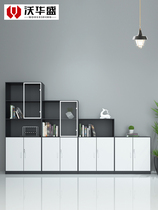 Floor-to-ceiling cabinet low cabinet locker three drawers cabinet window side cabinet tea cabinet wooden storage long strip cabinet simple modern