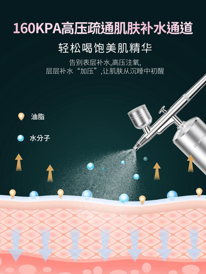 산소 주입 기기 미용실 살롱 홈 핸드 헬드 휴대용 충전 나노 분무기 특수 소개 에센스 원자력 및 물 보충 산소 주입 기기 미용실 살롱 홈 핸드 헬드 휴대용 충전 나노 분무기 특수 소개 에센스 원자력 및 물 보충