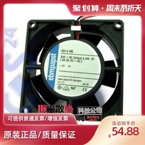 New original German EBMPAPST 8314HR 24V 6W 8032 8CM cooling fan