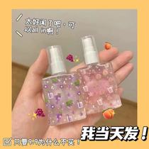 Small crowdsourced water honey Peach Milk Scented Perfume for men and women Lasting Light Fragrance Students Fresh body Aroma Peach Taste