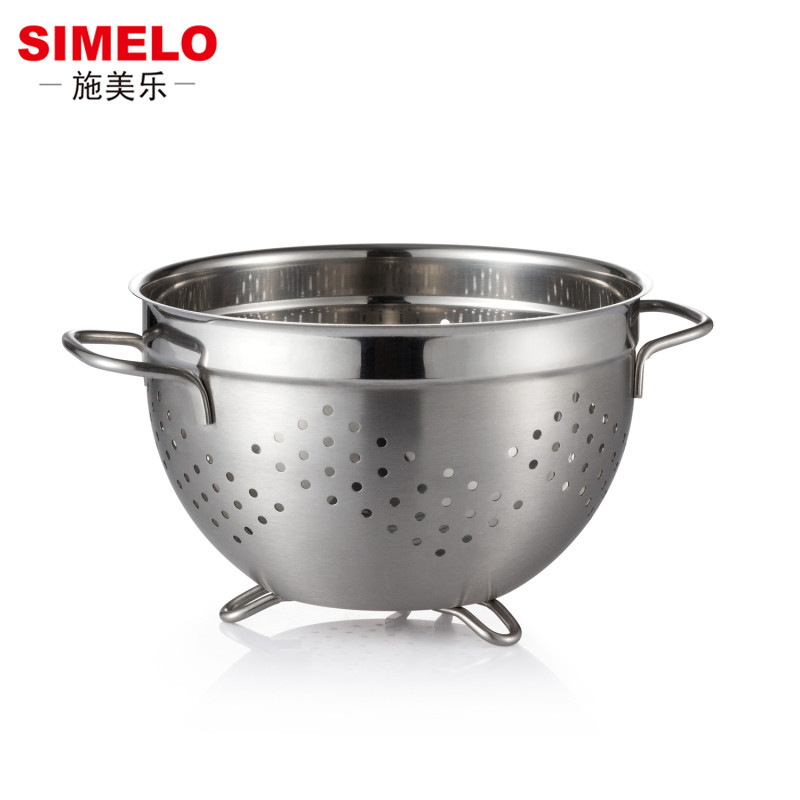 SIMELO 不锈钢精品果蔬篮 时尚创意水果盘 果篮蔬菜篮瓜果盘产品展示图4