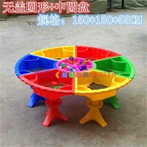 Baby children playing with water Beach toy table Plastic sand table Space sand table Square night market stall table
