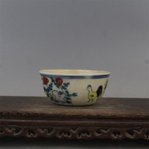 Great Ming Cheng Hua Dou Colored Chicken Cup Antique Hand Painted Antique Porcelain Ornaments Old Vintage Bags Old Collectibles