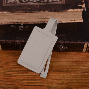 boardingcard荔枝纹头层牛皮登机牌真皮行李牌旅行牌可定制logo