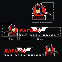 BATMAN BATMAN motorcycle modification sticker Mavericks Little Turtle King electric car ghost pedal reflective sticker