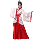 New Hanfu ຂອງ​ແມ່​ຍິງ Hanfu Quju costume ວັດ​ຖຸ​ບູ​ຮານ Hanfu ຊຸດ​ອາ​ຊີບ​ຂອງ​ແມ່​ຍິງ​ອາ​ຍຸ Quju costumes​