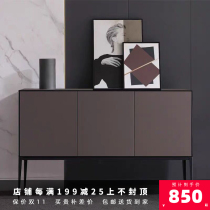 Light Extravagant Entrance Door Xuanguan Shoes Cabinet Home Large Capacity Dining Side Cabinet American Door Hall Lockers Partition Shoe Cabinet Decoration Cabinet