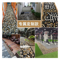 Stone on the stone massage pad customized special shot pebble foot massage walking blanket Rain stone foot foot trail foot massage