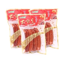 Jinluo ham sausage 380g garlic flavor big ham under the wine dish spicy cooked food cold stir fried instant batch