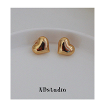 ND Ear-free Ear Clip Brief Lukewarm Wind Retro European and American Metal Caring Advanced Sensory Style Mosquito Coil Ear Clip