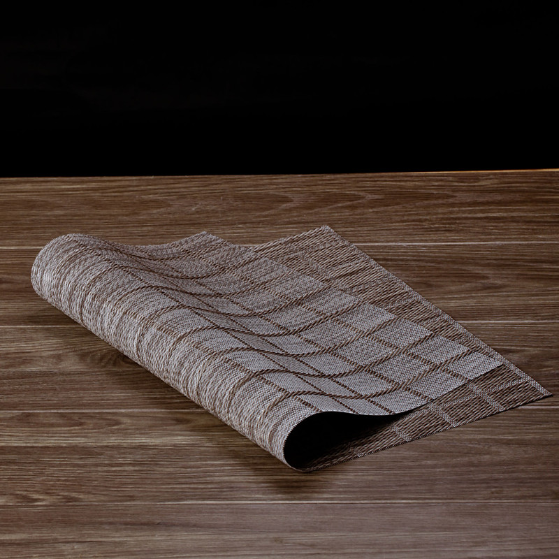 欧式西餐垫 PVC防滑餐垫隔热餐桌垫子可水洗环保餐布杯垫特价产品展示图1