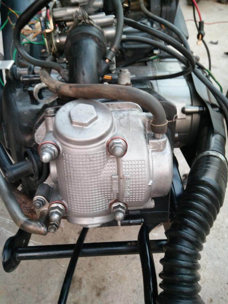 雅马哈迅鹰悦动尚领丽鹰zy125t发动机踏板摩托车机头二手拆车件