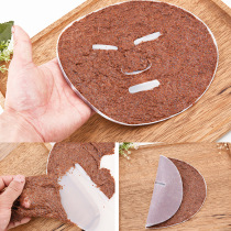 Seaweed free adjustment mold food silicone model Collagen fruit mask homemade diy tool tray repeated use