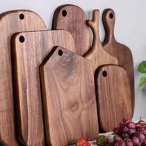 North American Black Walnut solid wood cutting board Pizza steak bread Fruit Japanese kitchen creative couple whole wood cutting board
