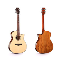 (Officially authorized)Alston Guitar Alston D-85C Beginner entry Advanced Single folk guitar