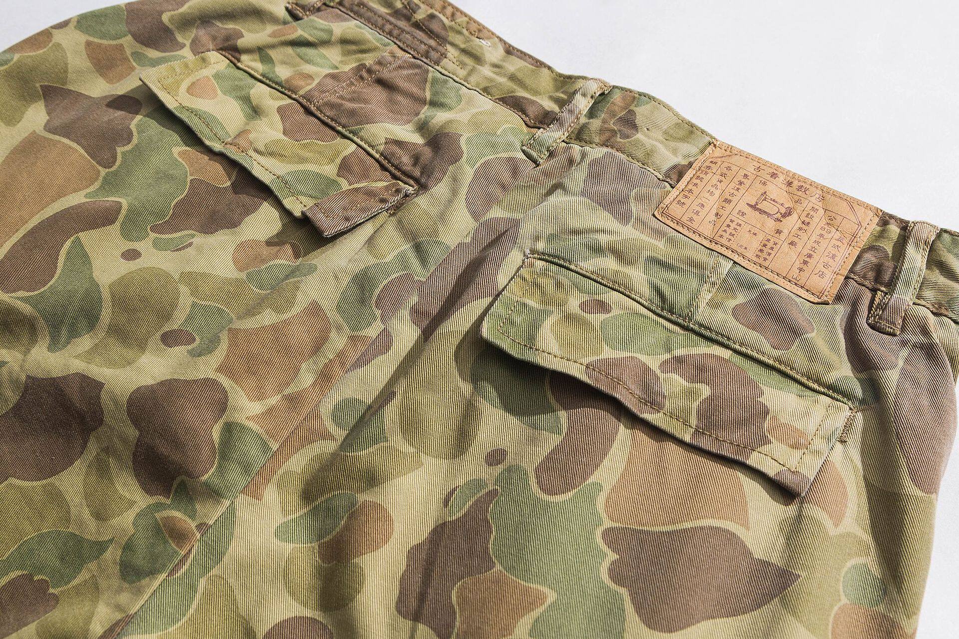 h-9004 2019夏款阿美咔叽工装迷彩多袋休闲裤 (控138)