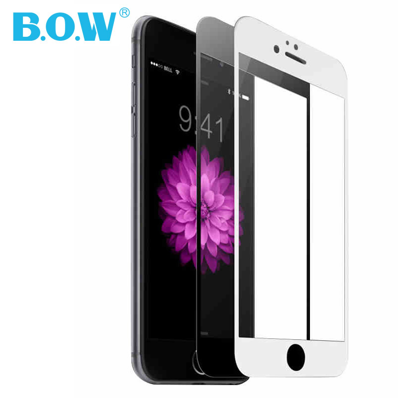 BOW航世 iPhone6S钢化膜4.7寸 苹果6s膜全屏覆盖i6手机贴膜彩色7产品展示图5