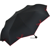 Tree adjacent parasol 2021 super strong sun protection UV opaque black plastic folding sunny umbrella simple goddess
