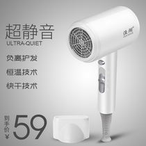 Electric hair dryer household hot and cold air negative ion hair care student dormitory size power portable silent blower