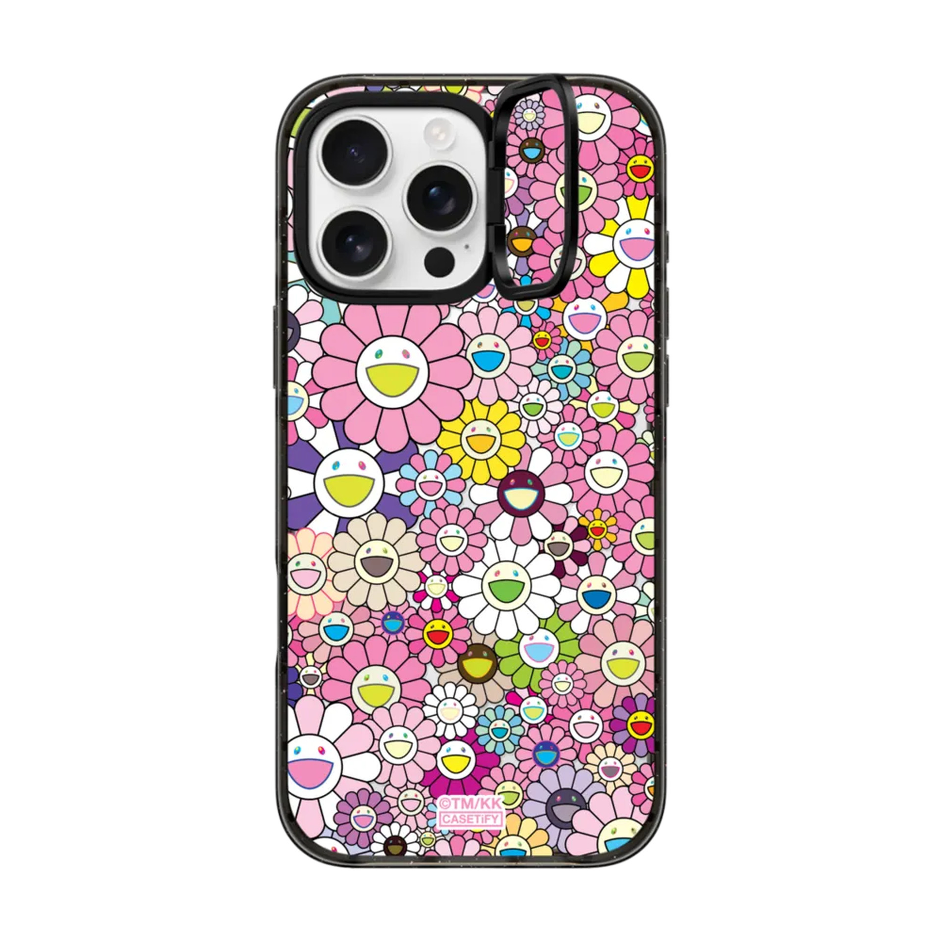 現貨CASETiFY村上隆粉色向日葵FLOWERS BLOOM適用蘋果iPhone17ProMax