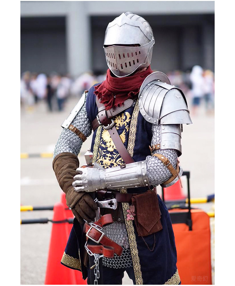 上级骑士黑暗之魂可穿戴头盔摆件全身盔甲手工eva模型道具cos服装