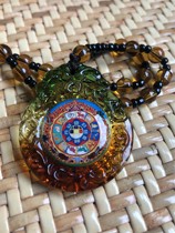 Ancient Law Glazed Wench Nine Palace Gossip Boutique Glazed Pendant