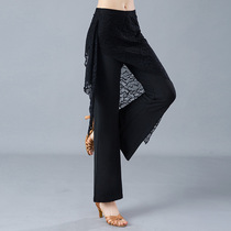 2019 new adult women Latin dance pants hip thin national standard dance square dance practice pants