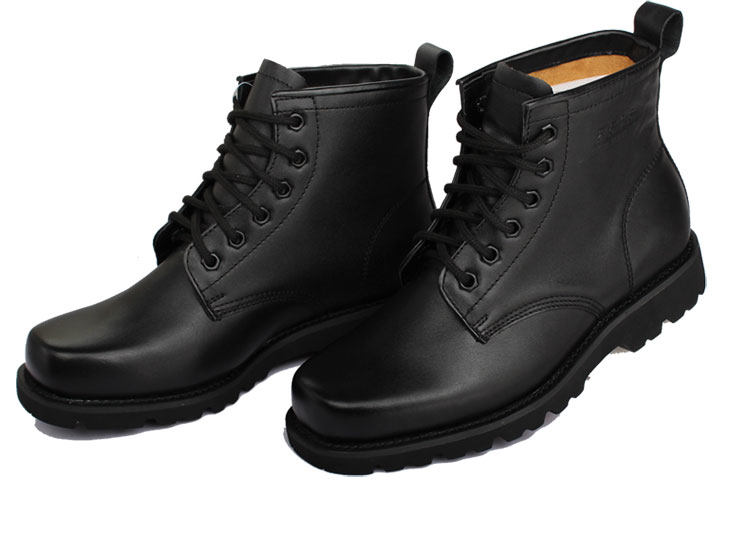 3515强人正品真皮军靴男特种兵春秋单款军勾鞋男户外工装靴高帮靴