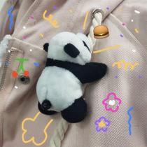Student Cute Days Ensemble Groveling Panda Brooch Pins Adorned With Panda Paparazzi Accessories Cartoon Plush Ornaments